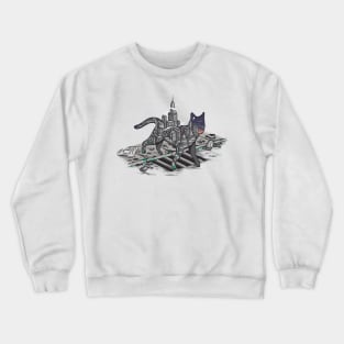 City cat Crewneck Sweatshirt